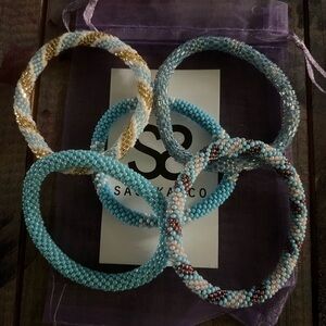 Sashka Co Beaded Bracelets Set of 5 B6